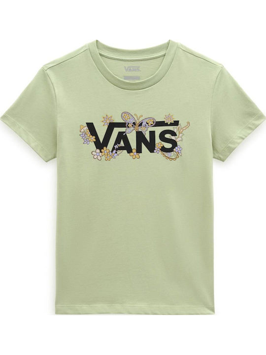 Women's T-shirt Floral Green