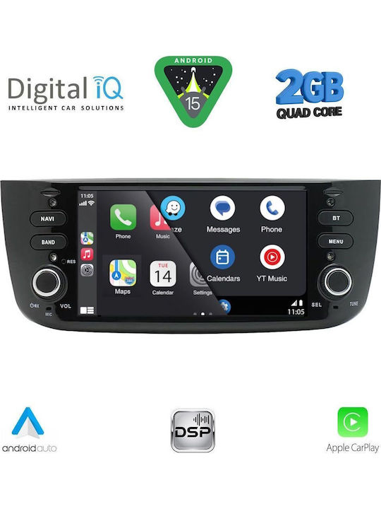 Digital IQ Автомобилна Аудио Система (Блутут/USB/WiFi/GPS/Apple-Carplay/Android-Auto)