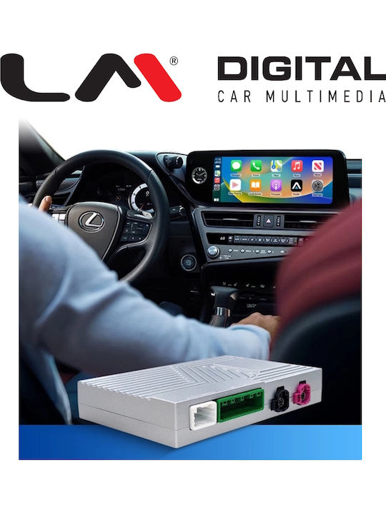 LM Digital Car Audio System for Lexus ES UX NX RX 2018 2023 Bluetooth USB Wi-Fi GPS Apple CarPlay Android Auto with 8 Inch Touch Screen