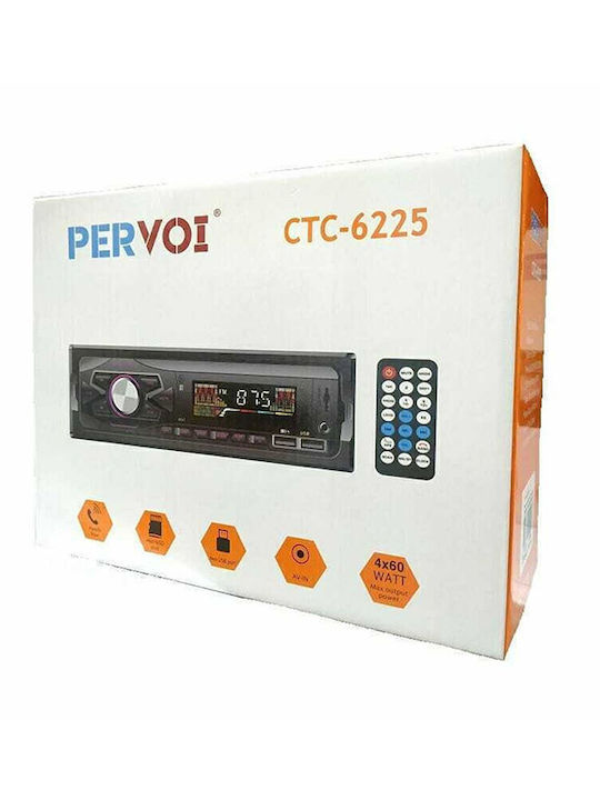 PerVoi Sistem Audio Auto 1DIN (Bluetooth/USB)