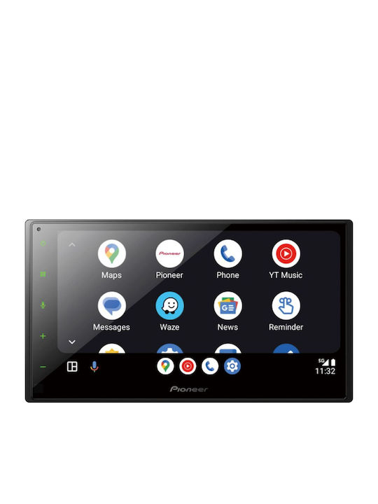 Pioneer Ηχοσύστημα Αυτοκινήτου 2DIN (Bluetooth/USB) με Οθόνη Αφής 6.8"