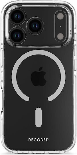 Decoded Задна корица Силикон Прозрачен (iPhone 17 Pro)