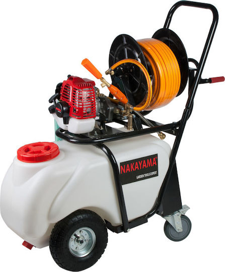 Nakayama NS5210 Ψεκαστικό Συγκρότημα Βενζινοκίνητο 1hp με Χωρητικότητα 50lt 25bar