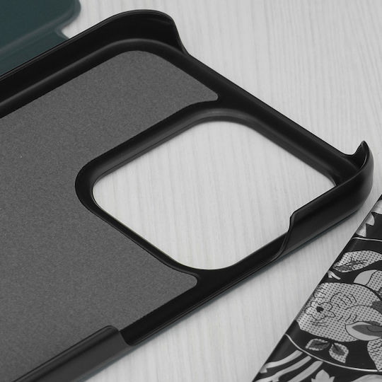 Techsuit Efold Series Brieftasche Silikon Grün (Redmi 15C 4G)