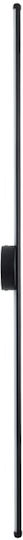 VenCore Modern Lamp Wall with Integrated LED and Adjustable White Light Black