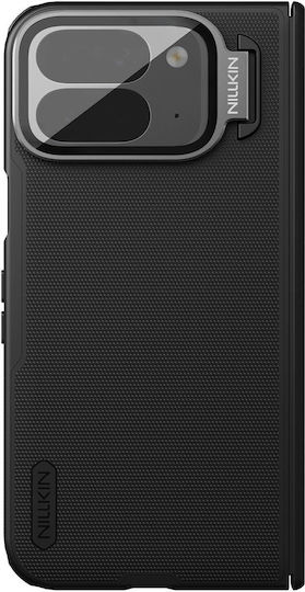 Nillkin Super Frosted Prop Magnetic Back Cover Plastic / Silicon Negru (Google Pixel 10 Pro Fold)