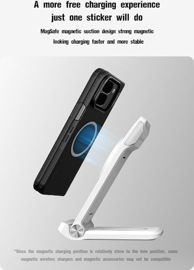 Nillkin Super Frosted Prop Magnetic Back Cover Plastic / Silicon Negru (Google Pixel 10 Pro Fold)
