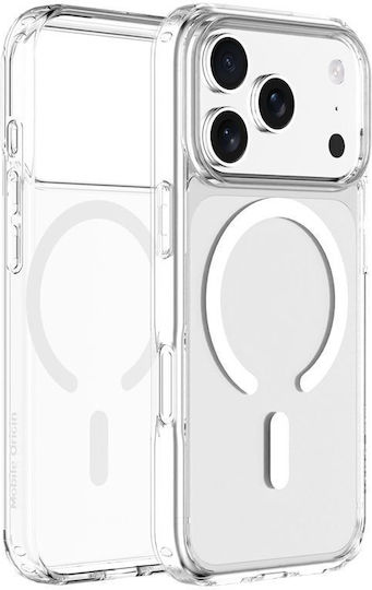 Mobile Origin Umschlag Rückseite Silikon 1.5mm Transparent (iPhone 17 Pro)