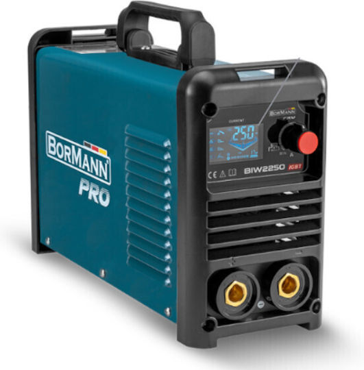 Bormann Pro Welding Machine Inverter TIG / MMA with Maximum Welding Current 250A and Duty Cycle 60%