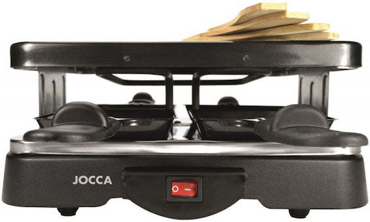 Tabletop Electric Grill Raclette Grill 500W with Lid and Adjustable Thermostat 27.5cmx12cmcm