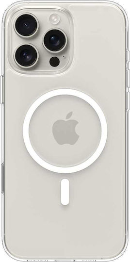 Spigen Thin Fit T Back Cover Plastic / Silicone 1.55mm Clear White (iPhone 16 Pro)