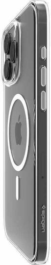 Spigen Thin Fit T Back Cover Plastic / Silicone 1.55mm Clear White (iPhone 16 Pro)