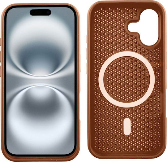 Idol 1991 Air Задна корица Силикон Кафяв (iPhone 17)