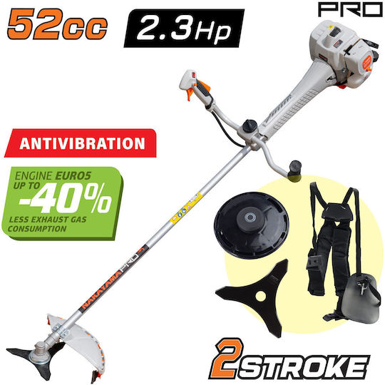 Nakayama PB5600 Two-Stroke Gasoline Brush Cutter Shoulder / Hand
