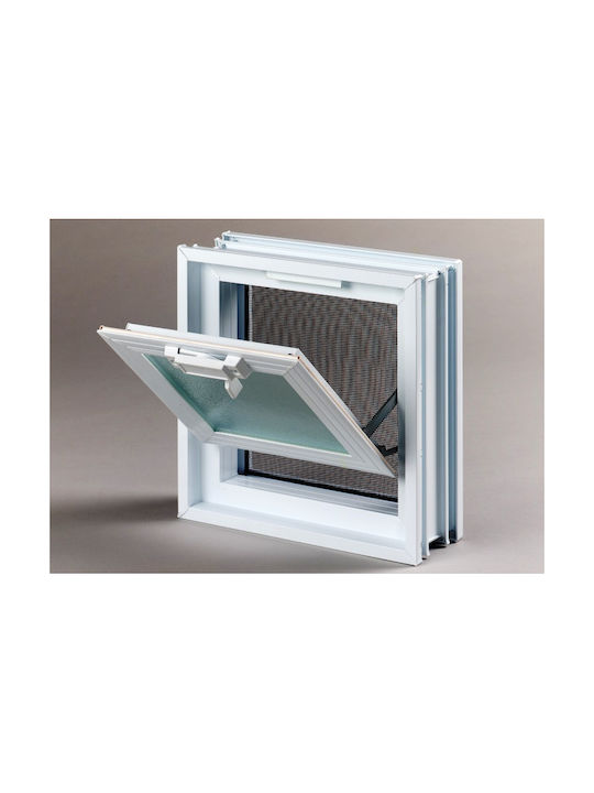 Hinged Window Aluminum W23.9xH23.9cm