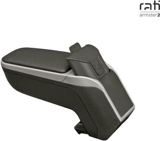 Rati Armster Car PU Armrest Universal Suzuki SX4 S-Cross Silver
