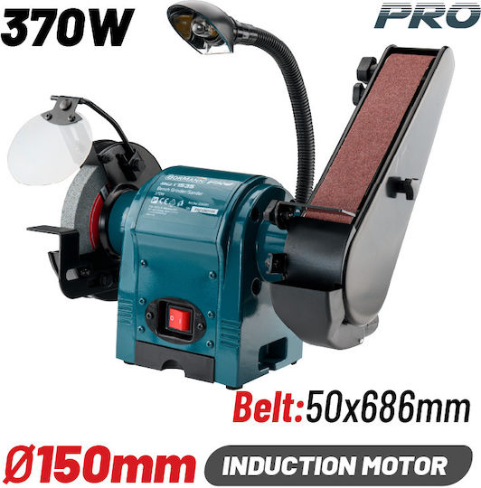 Bormann Pro Δίδυμος Τροχός BDT1535 με Ισχύ 370 Watt