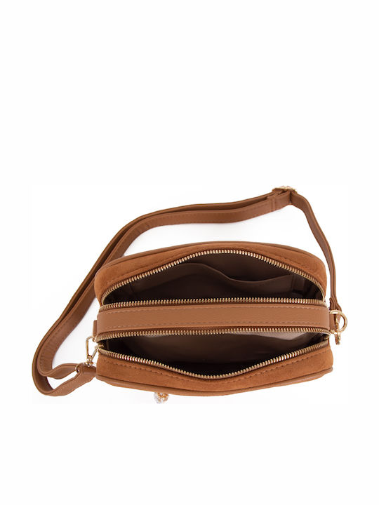 Damentasche Schultertasche Tabac Braun