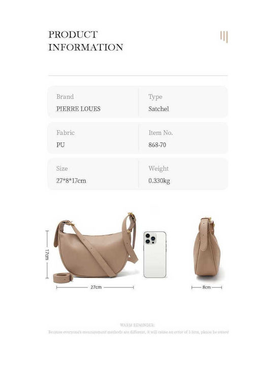 Set Women's Bag Shoulder Beige