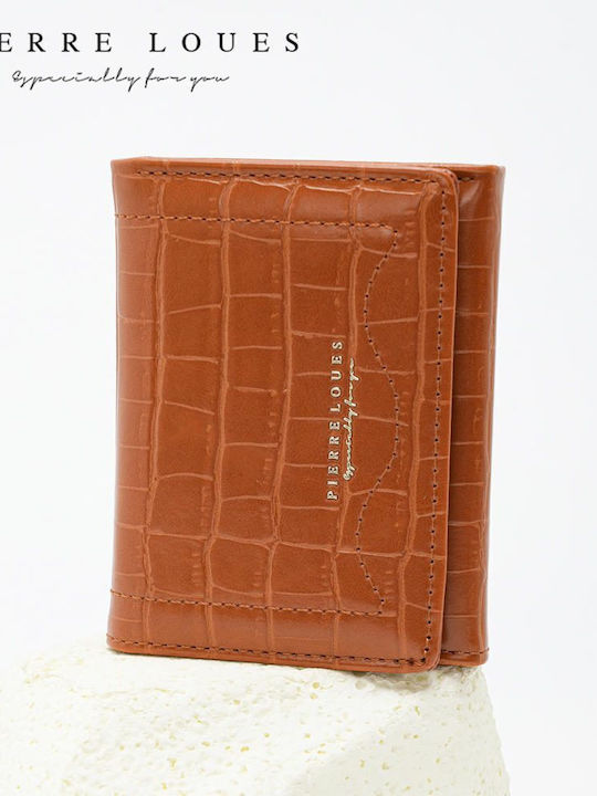 Small Fabric Women's Wallet Classic Brown