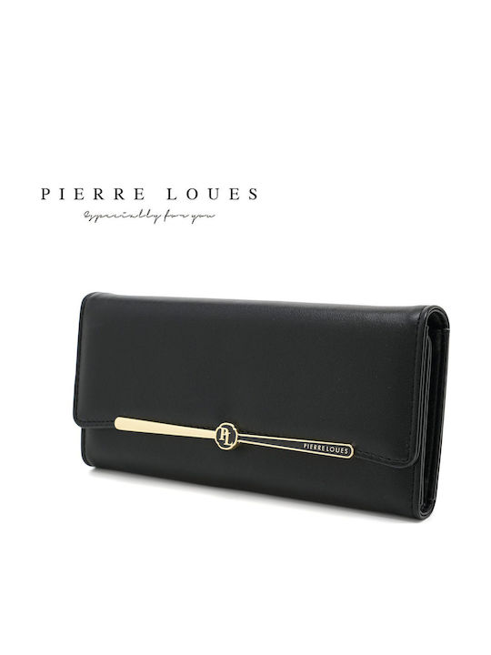 Large Fabric Women's Wallet Classic Black