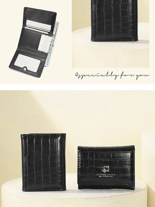 Mic Din material textil Portofel de damă Clasice Negru