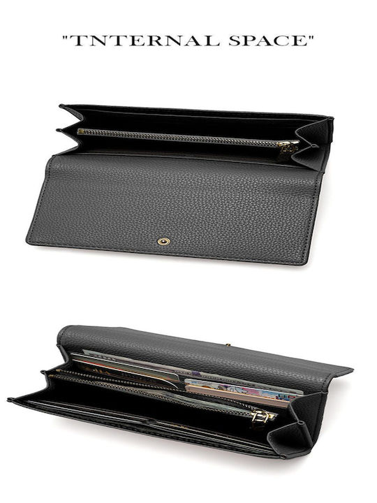 Large Women's Wallet Classic Black