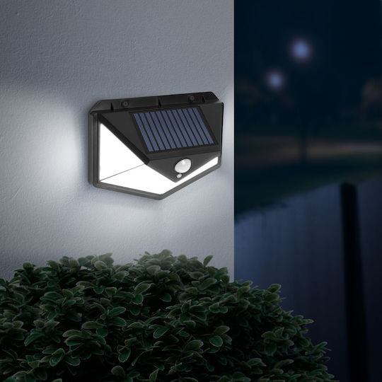 Solar Floodlight Motion Sensor Wall 136 Led