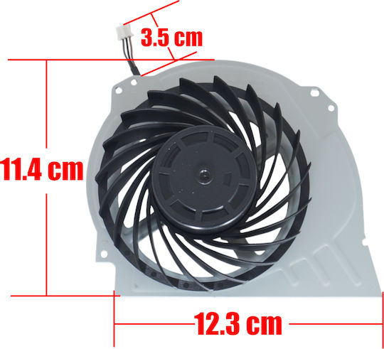 Ανεμιστηράκι Laptop Cpu Cooling Fan Sony Playstation 4 Ps4 Pro G95c12ms1aj-56j14 Ksb1012h 12v 2.10a Cuh-7000 7100 7200 Series Cuh-7116 Cuh-7216 Cuh-7016 Cuh-7116 Cuh-7216 3pin Κωδ.81636