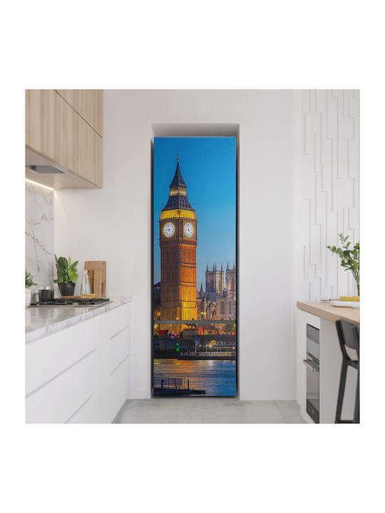 Magnetică Husă Pentru Frigider Decorativă Big Ben În Londra Noaptea 60x190 Cm Magnetică Husă Pentru Frigider Decorativă Big Ben În Londra Noaptea 60x190 Cm