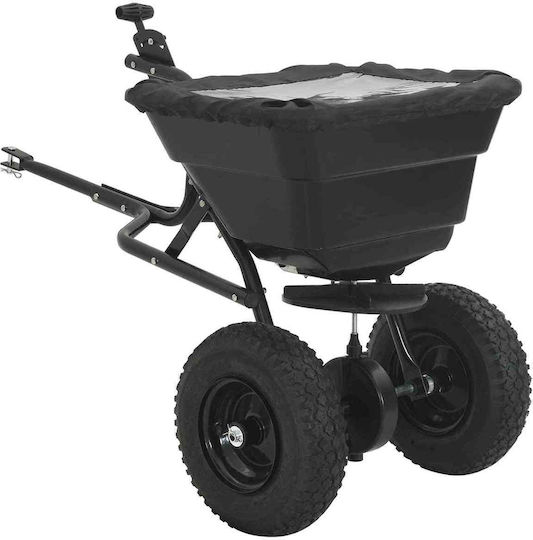 vidaXL 42019628 Cu roți Distribuitor de semințe / îngrășăminte