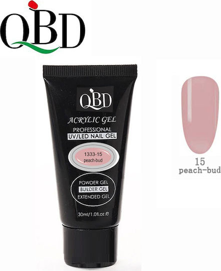 QBD Builder Gel Νυχιών 15 Peach Bud 60ml