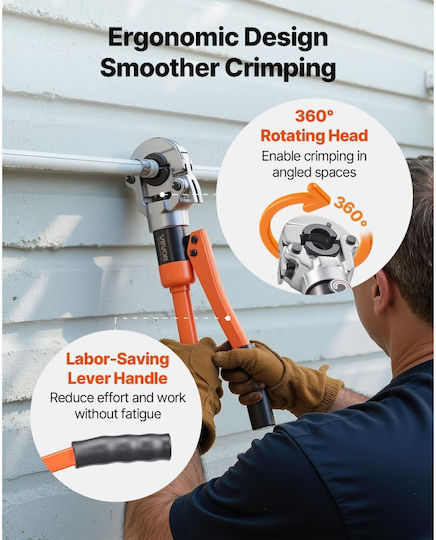 Vevor Hand Pipe Press Fitting Tool