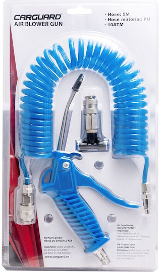 Pistol Suflantă de Aer Pneumatic cu Furtun de 5 m Carguard