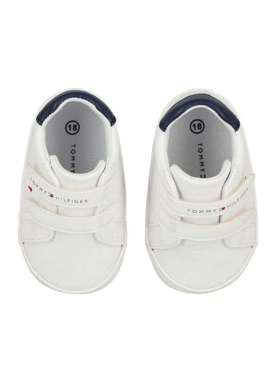 Tommy Hilfiger Adidași pentru bebeluși Albe