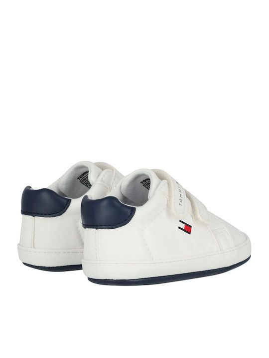 Tommy Hilfiger Adidași pentru bebeluși Albe