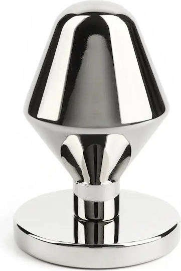 Metallic Anal Plug Small Silver