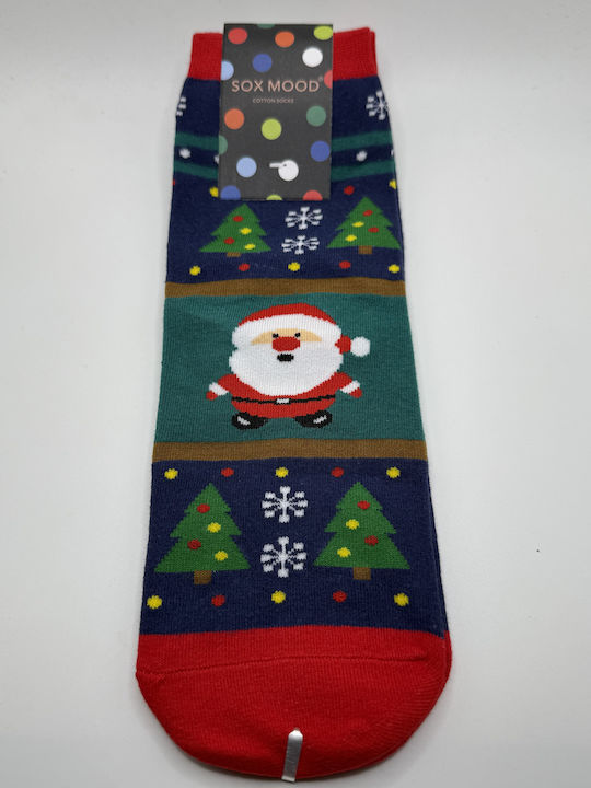 Sox Mood Дамски Коледни Чорапи Blue 1Пакет Sox Mood Дамски Коледни Чорапи Blue 1Пакет