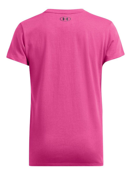 Core Women's Athletic Blouse Short Sleeve Pink