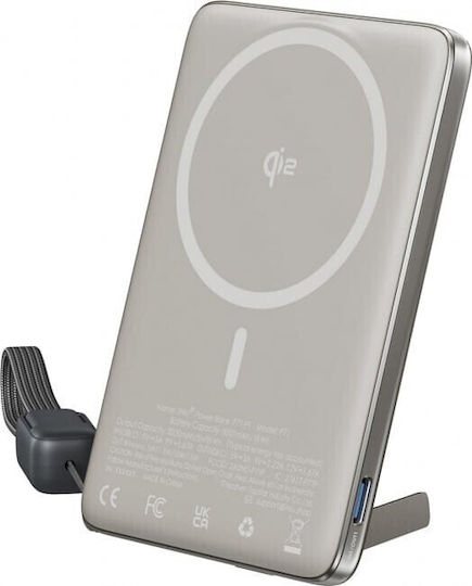 Iniu Power Bank 5000mAh with USB-C Port Titanium