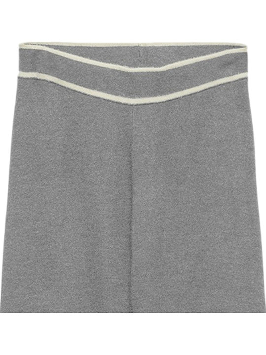 Vero Moda Γυναικείο Υφασμάτινο Παντελόνι Medium Grey Melange