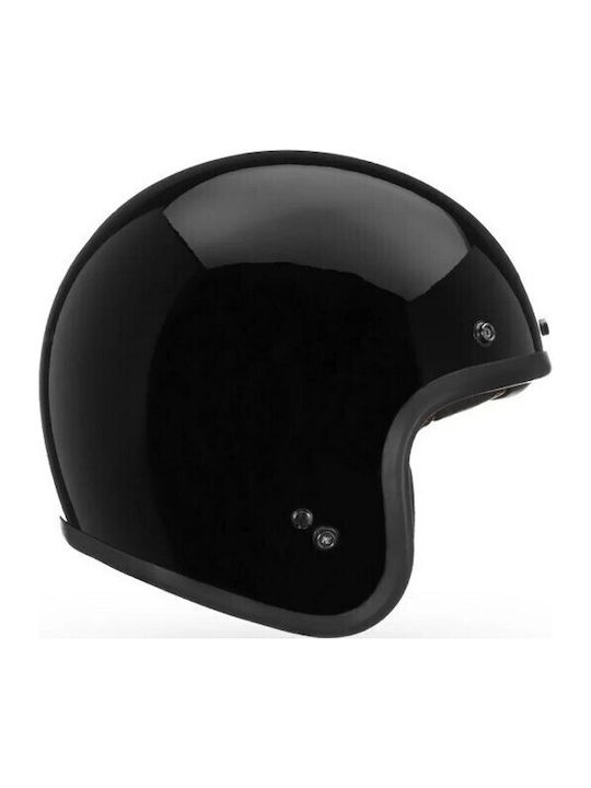 Bell Custom 500 Black Motorcycle Helmet Jet ECE 22.06 982gr