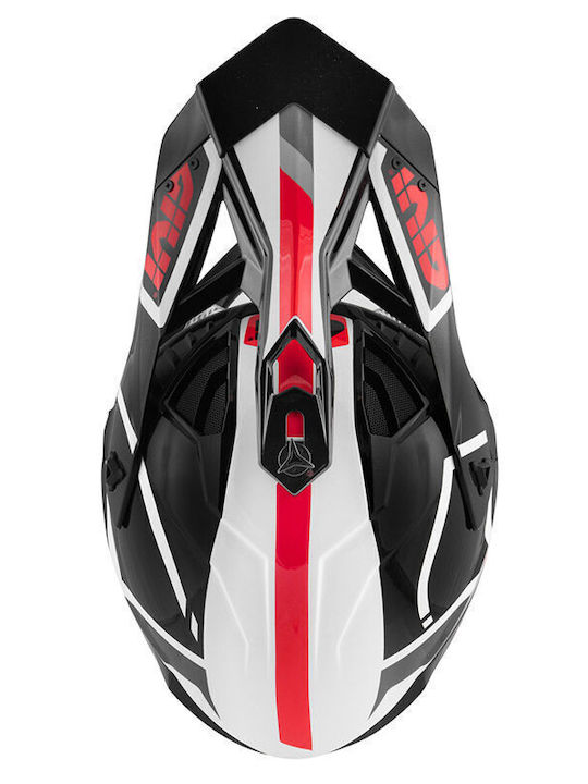 Givi H70.1 Black/White/Red Motorradhelm Motocross ECE 22.06 1250gr