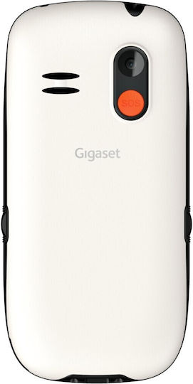 Gigaset GL395 Dual SIM Mobile with Large Buttons White