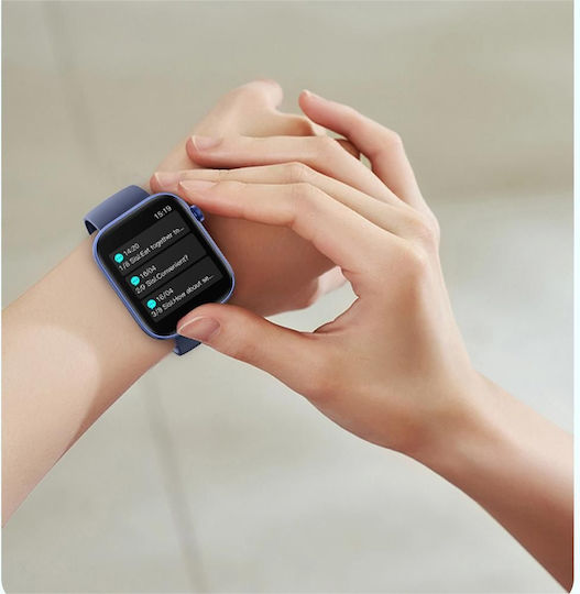 Colmi P71 45mm Smartwatch με Παλμογράφο (Ροζ Χρυσό)