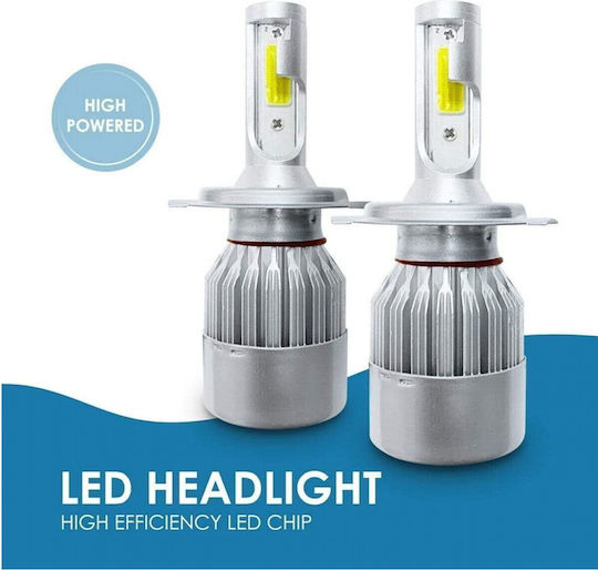 VenCore Lamps Car & Motorcycle H9 LED 6000K Cold White 12-24V / 12V 1pcs