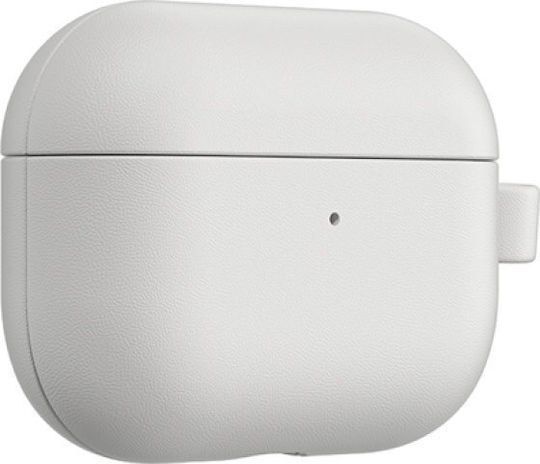 AmazingThing Case Leather with Hook in Gray color for Apple AirPods Pro 3