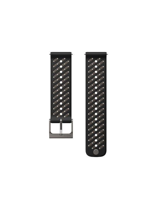 Suunto Wearable Straps Athletic 8 Black S+M 22mm Ss051213000 Suunto Wearable Straps Athletic 8 Black S+M 22mm Ss051213000