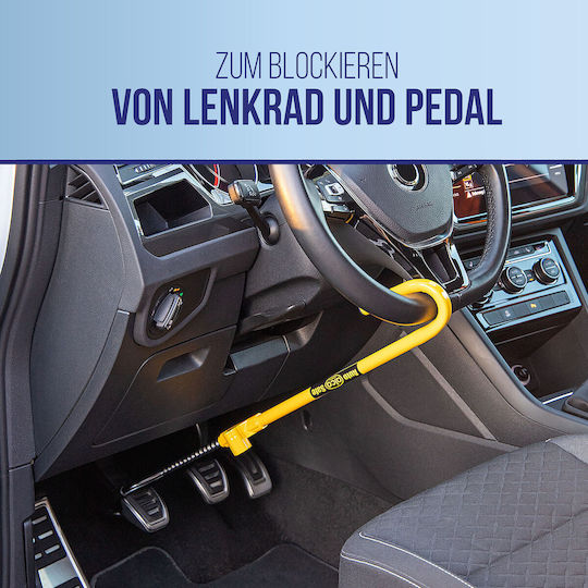 Alca Steering Wheel Lock Αντικλεπτικό Μπαστούνι Τιμονιού Αυτοκινήτου