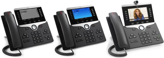 Cisco CP-8811-3PCC-K9= Verkabelt IP-Telefon in Schwarz